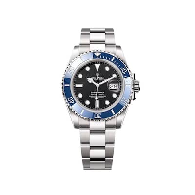 Rolex Pre-Owned Submariner Date Men's Watch - Blue Bezel - 41mm