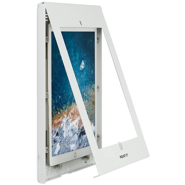 Shop Mount It Tablet Wall Mount Enclosure For Apple Ipad Pro 12 9 Secure Locking Anti Theft Function For Ipad Pro 12 9 1st 2nd Gen On Sale Overstock 26056584 Black