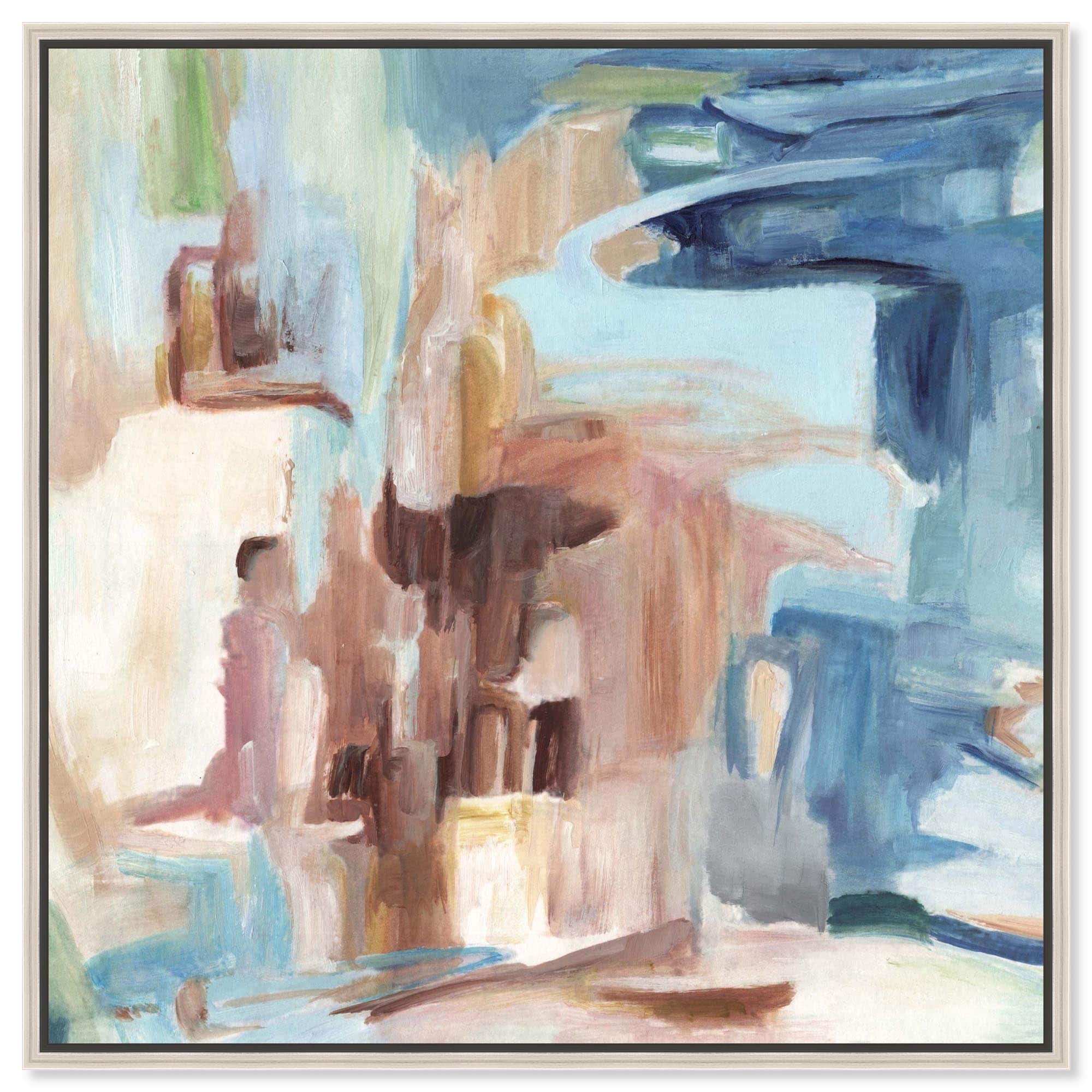 Wonder Tones Bedroom Wall Decor Framed Canvas Print by Art Remedy