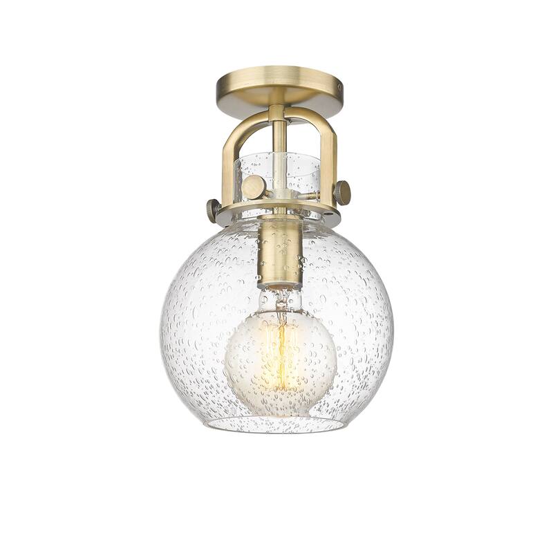 Innovations Lighting Newton Sphere - 1 Light 8" Arched-Frame Flush Mount Light