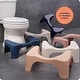 preview thumbnail 9 of 7, Squatty Potty Simple Bathroom Toilet Stool, Galaxy Blue 7 Inch Ergonomic Stool - Posture-Enhancing Bathroom Footrest