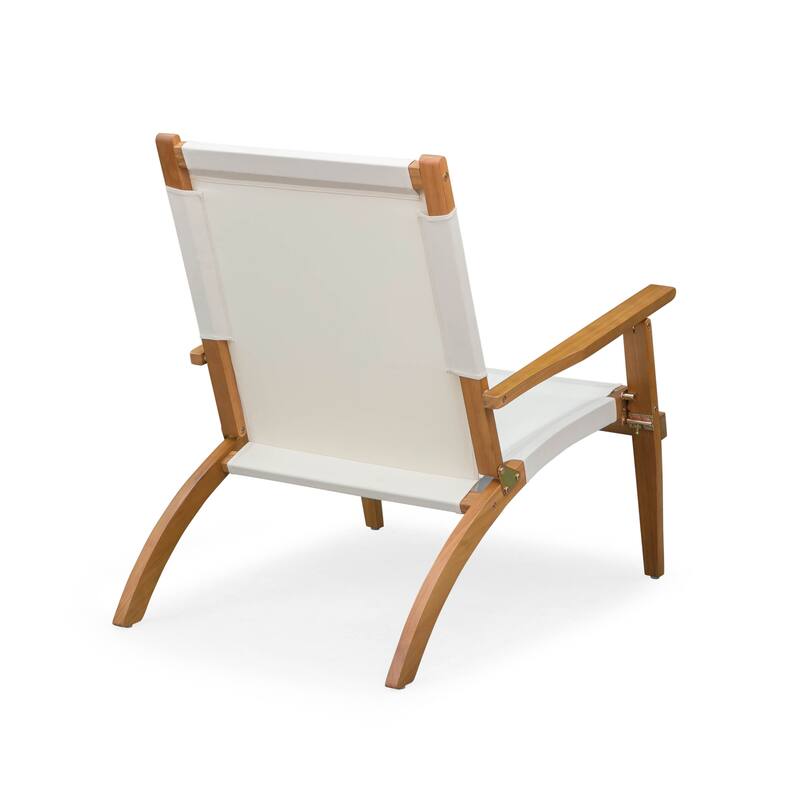 Walker Outdoor Wooden Folding Lounge Chair