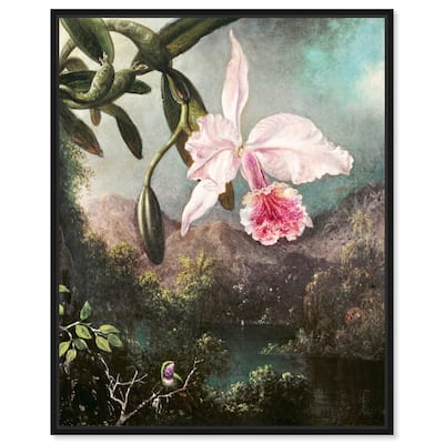 Orchid Blossoms 1873 Canvas by Art Remedy