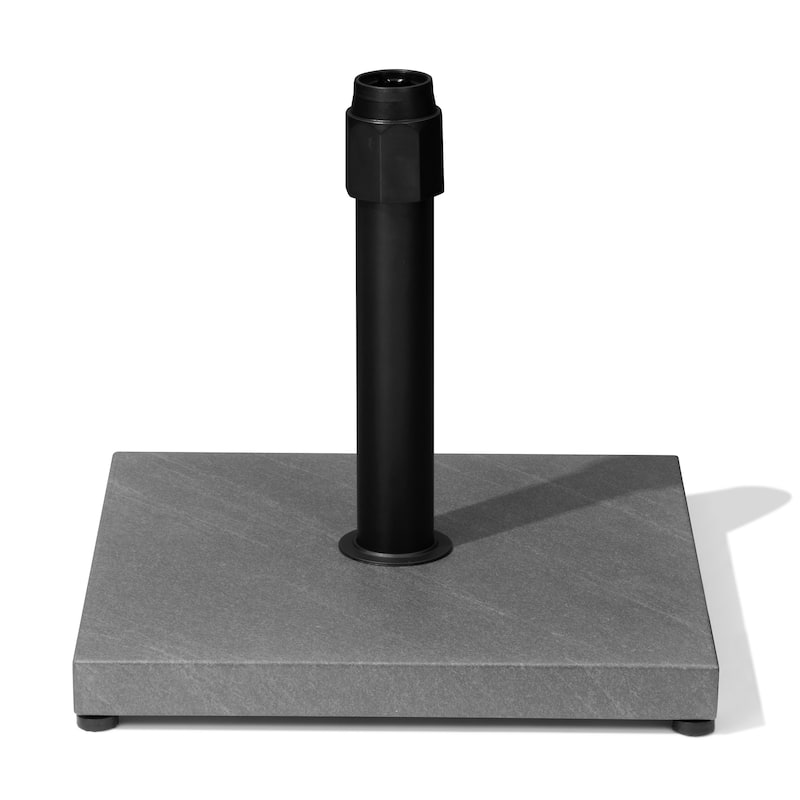 45LBS Outdoor Patio Square Concrete Market Umbrella Base Stand - Grey