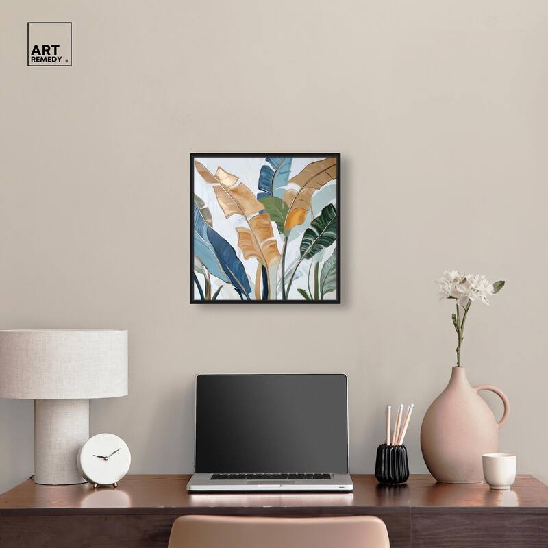 Paradise Fronds I Canvas by Art Remedy