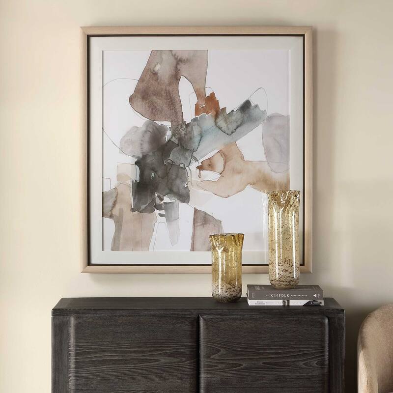 Uttermost Cohesion Framed Abstract Print