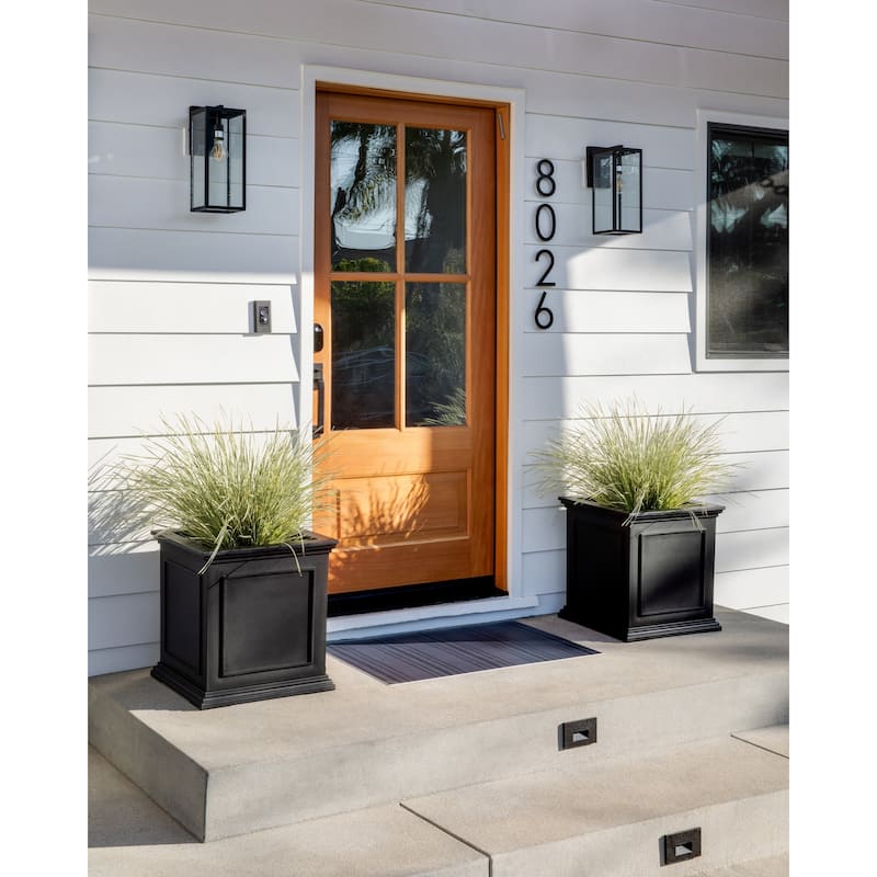 Veradek Brixton Cube 20-inch Planter Box