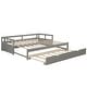 preview thumbnail 18 of 20, Merax Twin/King Expandable Sleeper Daybed with trundle