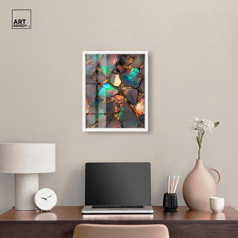 Stonic Rainbow Shadowbox by Art Remedy