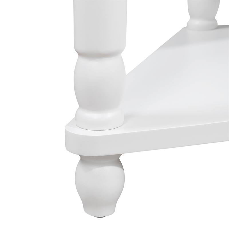 33.8'' Small Triangle Corner Table