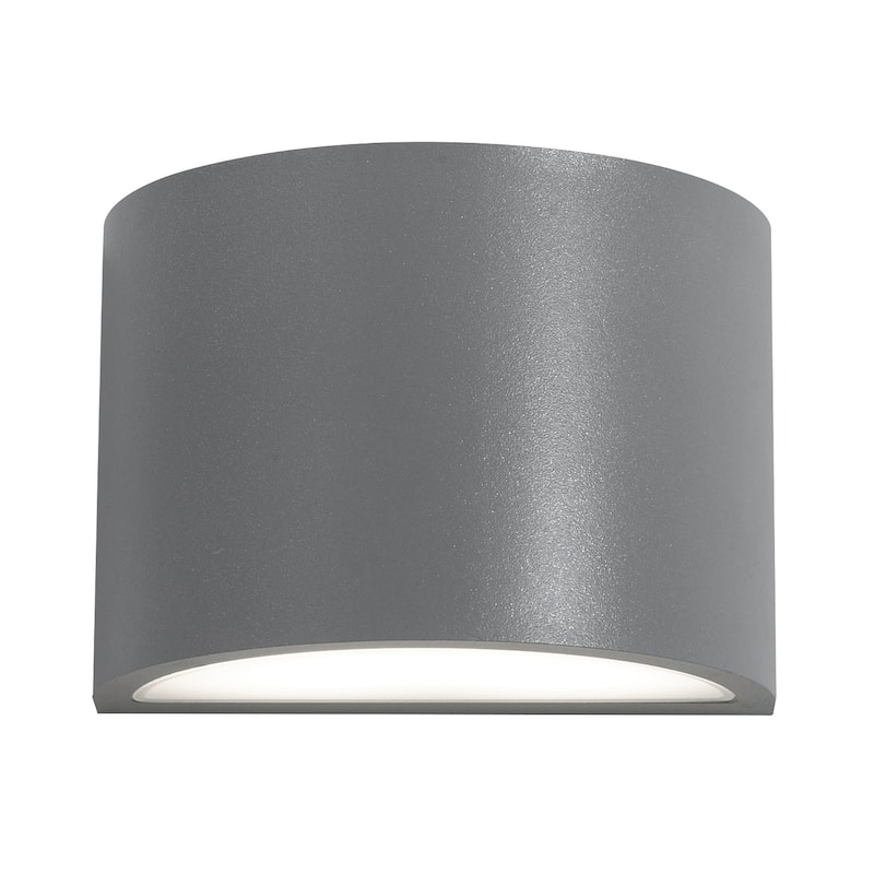 AFX CELW0705LAJUD Celia 5" Tall LED Outdoor Wall Sconce - Textured Grey