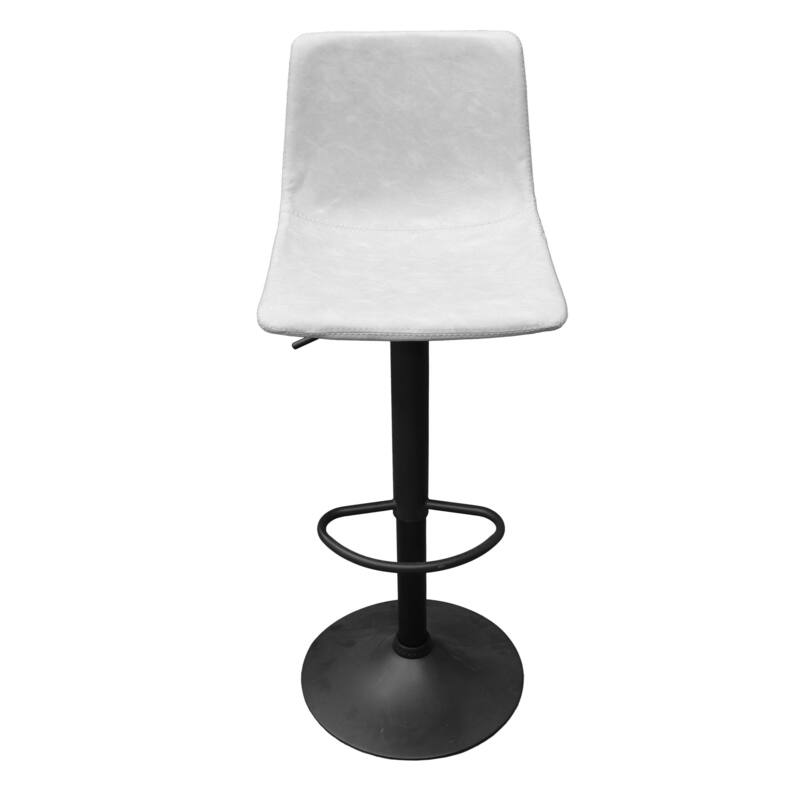 Tilbury Mid-Century Swivel Adjustable Bar Stools by LeisureMod - 32.2