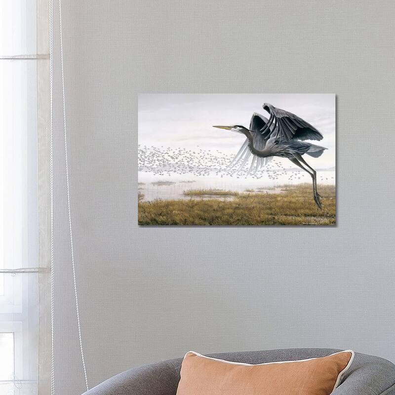 iCanvas "Heron Sandpipers" by Don Li-Leger Canvas Print - 18x26x1.5