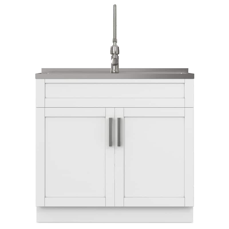 WYNDENHALL Hartland Utility Sink & Cabinet