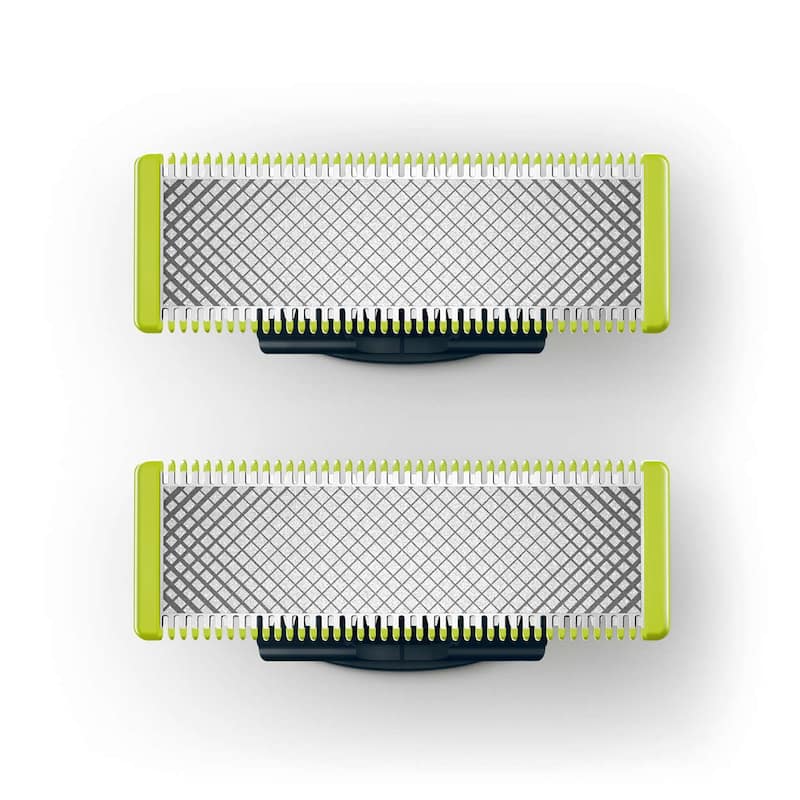 One Blade Replacement Blade, 2-Pack - Silver