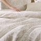 preview thumbnail 5 of 10, Tommy Bahama Costa Blanca Beige Cotton Reversible Duvet Cover Set