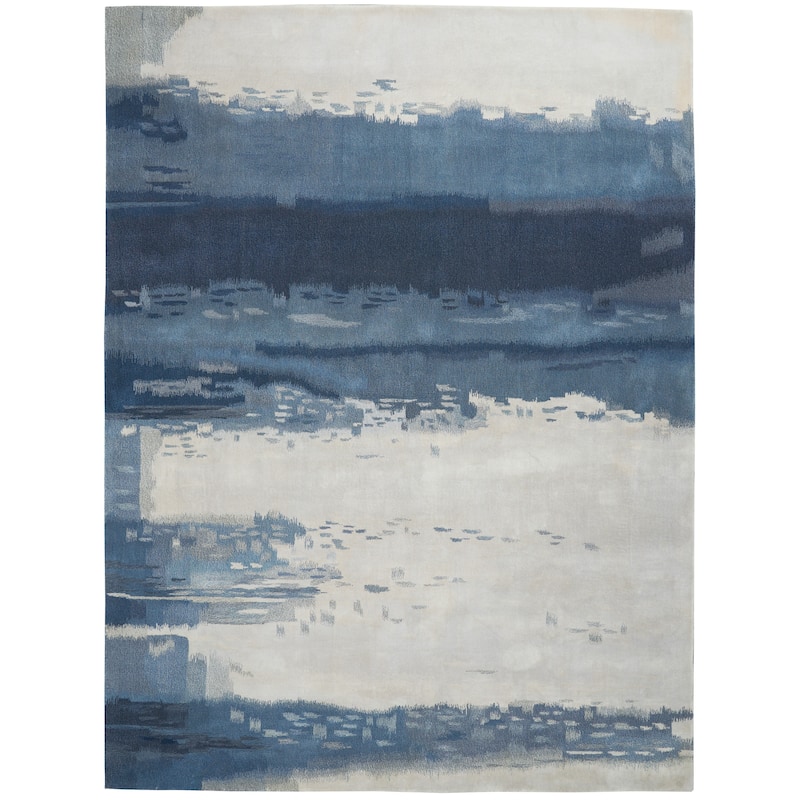 Calvin Klein Home Luster Wash Area Rug - 8' 3" x 11' - Shade - Rectangle