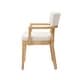 preview thumbnail 21 of 24, Christopher Knight Home - Mid-Century Modern Boucle Upholstered Dining Chair Set with Wood Frame - Set of 2