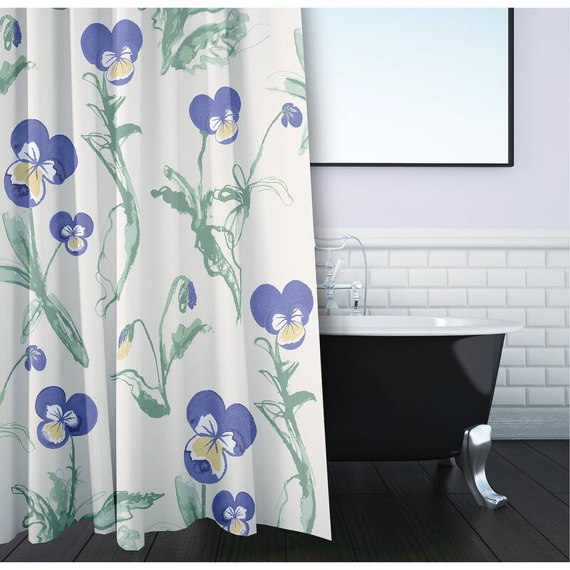Bunch of Pansies Shower Curtain