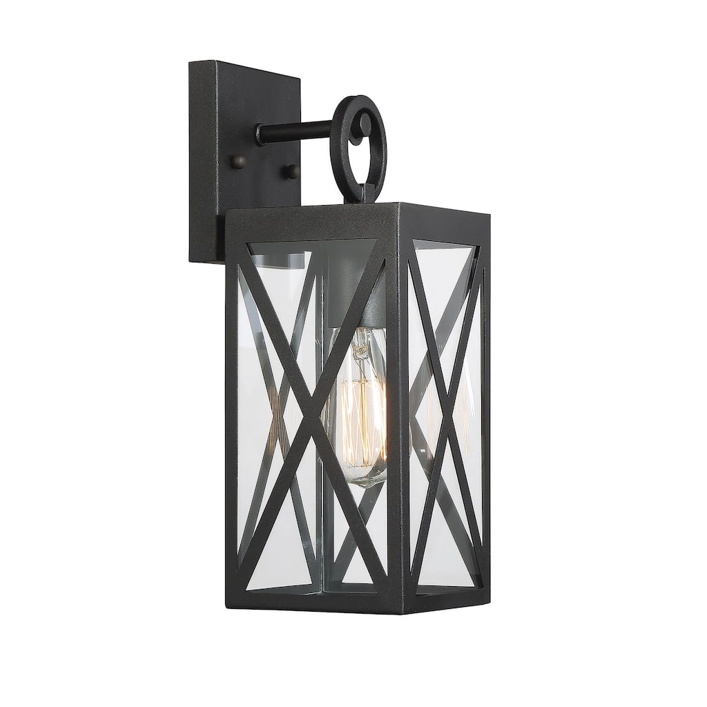 Meridian M50027 Single Light 14" Tall Outdoor Wall Sconce