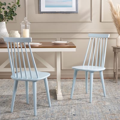 SAFAVIEH Home Burris 18-inch Side Chair [SET of 2] - 17"W x 21"D x 36"H