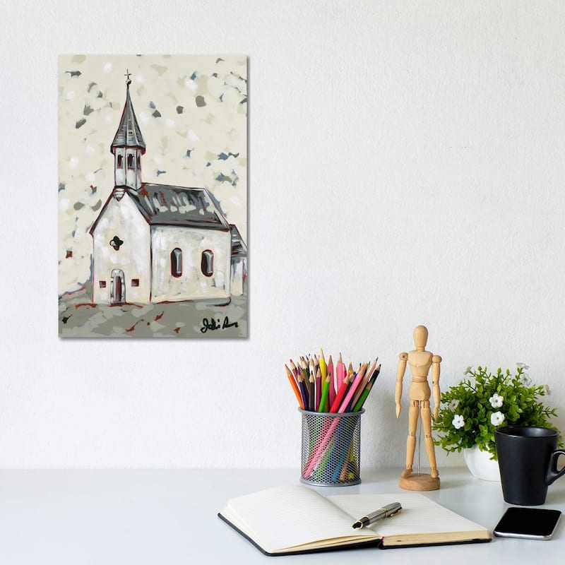 iCanvas "Here Is The Steeple" by Jodi Augustine Canvas Print - 12x8x0.75