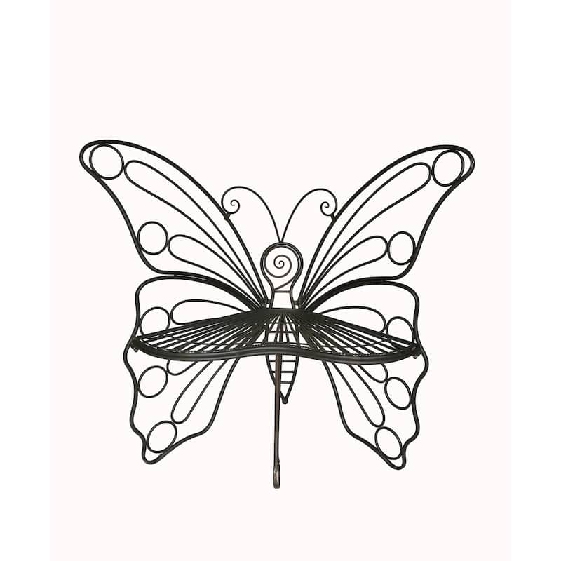 Antique Black Butterfly Chair