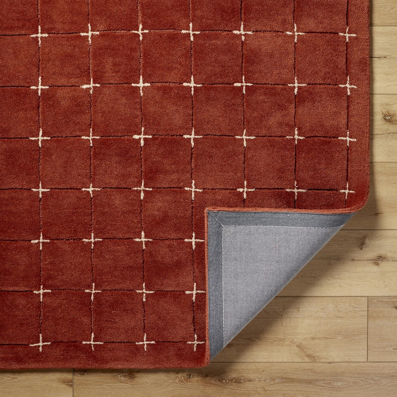 Livabliss Brook Glam Plaid Area Rug