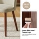 preview thumbnail 13 of 64, HULALA HOME Melisa Solid Wood Dining Chair Set of 4