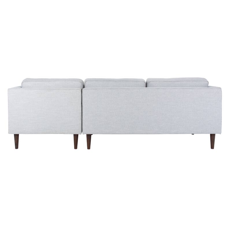 SAFAVIEH Couture Dulce Mid-Century Chaise Sofa - 98"W x 60"D x 33"H