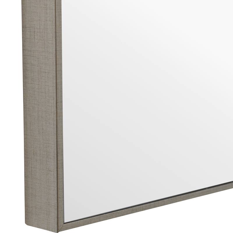 Copper Grove Thin Framed Rectangular Wall Mirror