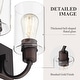 preview thumbnail 72 of 105, Bathroom Vanity Light Fixtures - Farmhouse Wall Light for Bathroom