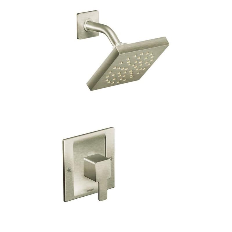 Moen Single Handle Posi-Temp Pressure Balanced Shower Trim with Rain