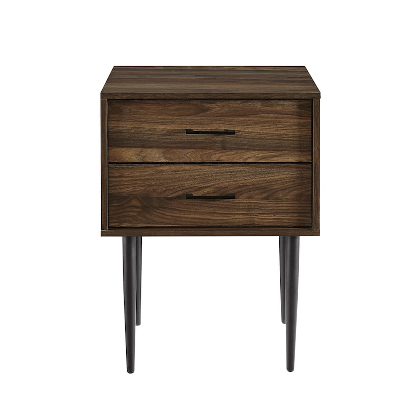 Middlebrook Notto Mid-Century 2-Drawer Nightstand