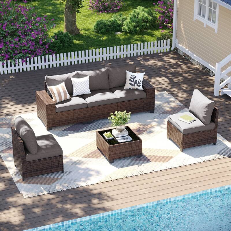 Patio Furniture Set , Outdoor Sectional Sofa Set