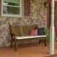 preview thumbnail 3 of 5, Live Edge Locust Wood 5' Timberland Garden Bench