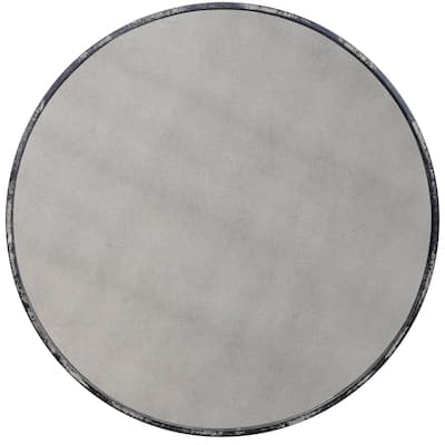 Uttermost Argand Industrial Round Mirror