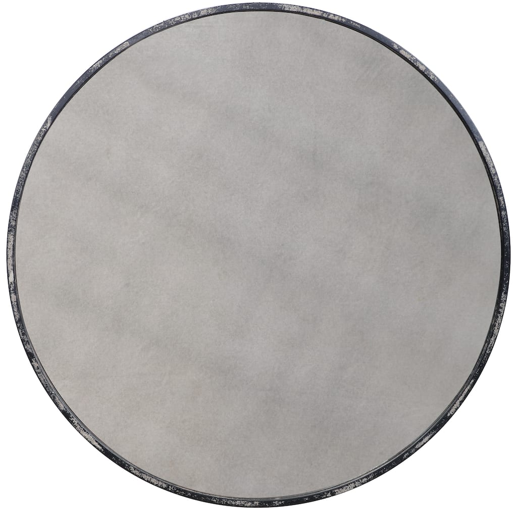 Uttermost Argand Industrial Round Mirror