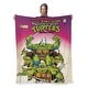 preview thumbnail 24 of 62, Nickelodeon Teenage Mutant Ninja Turtles Silk Touch Throw Blanket