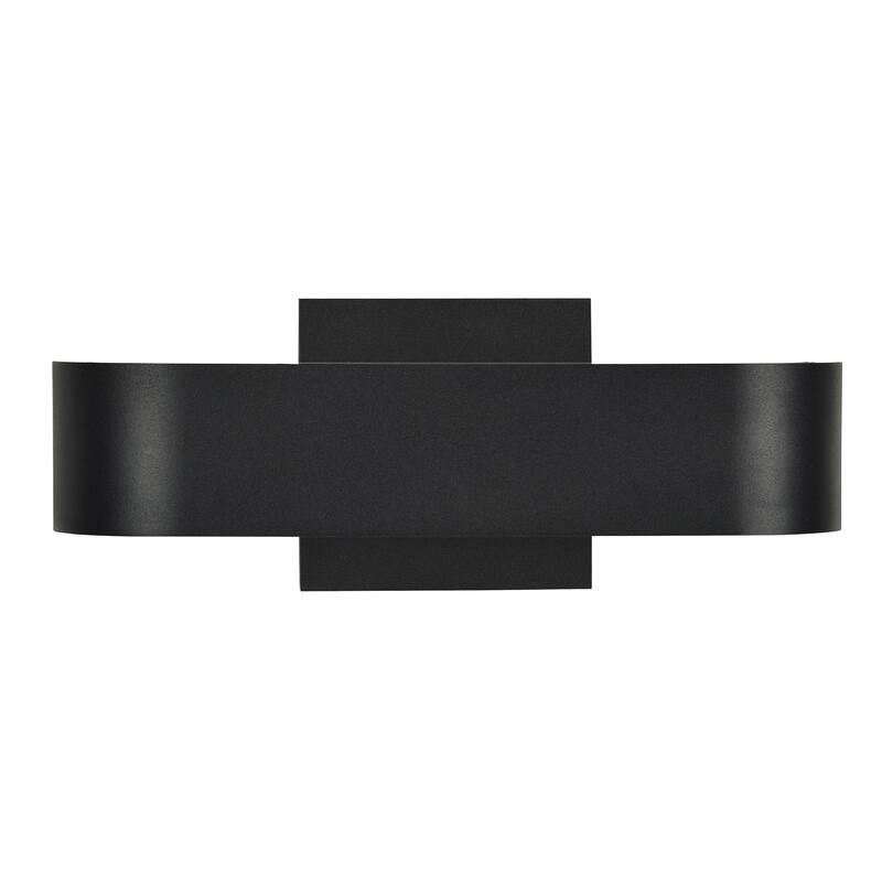 Montreal Black LED Outdoor Wall Light