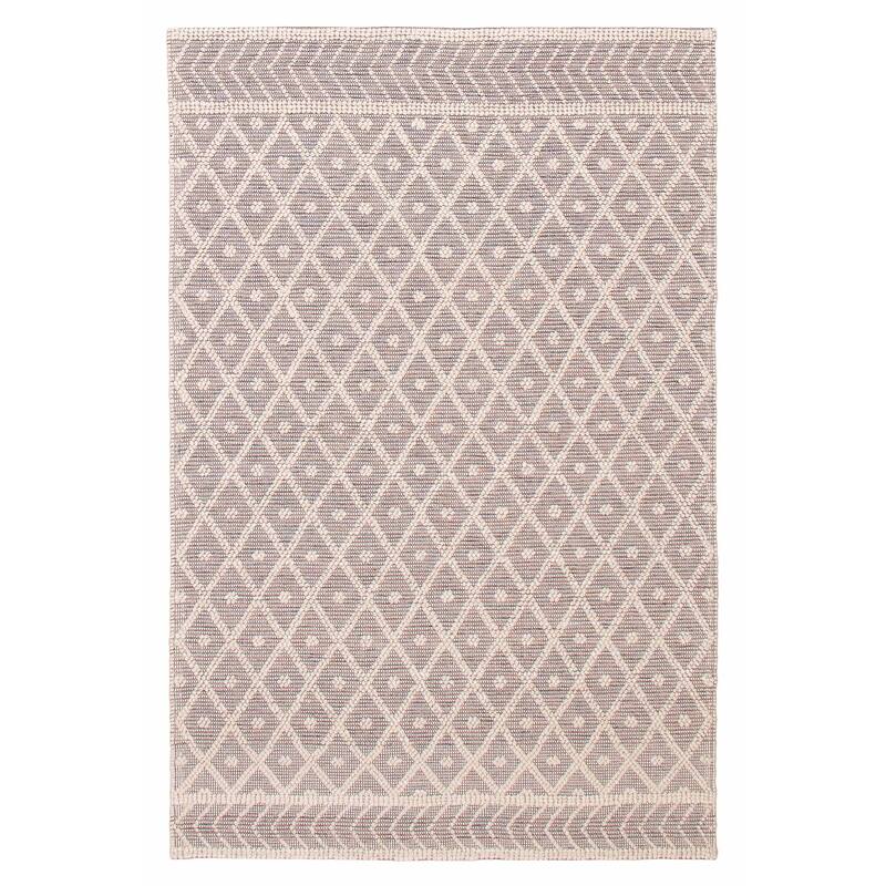ECARPETGALLERY Braid weave Sienna Cream Wool Rug - 6'2 x 9'2 - Cream - 6'2 x 9'2