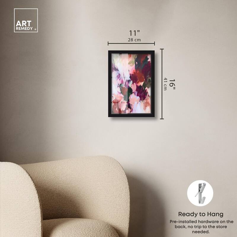 Adelas Garden I Shadowbox by Art Remedy