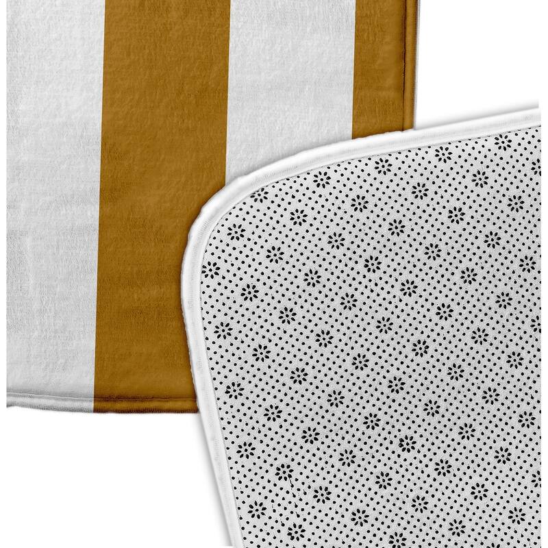 Rugby Stripe Bath Mat