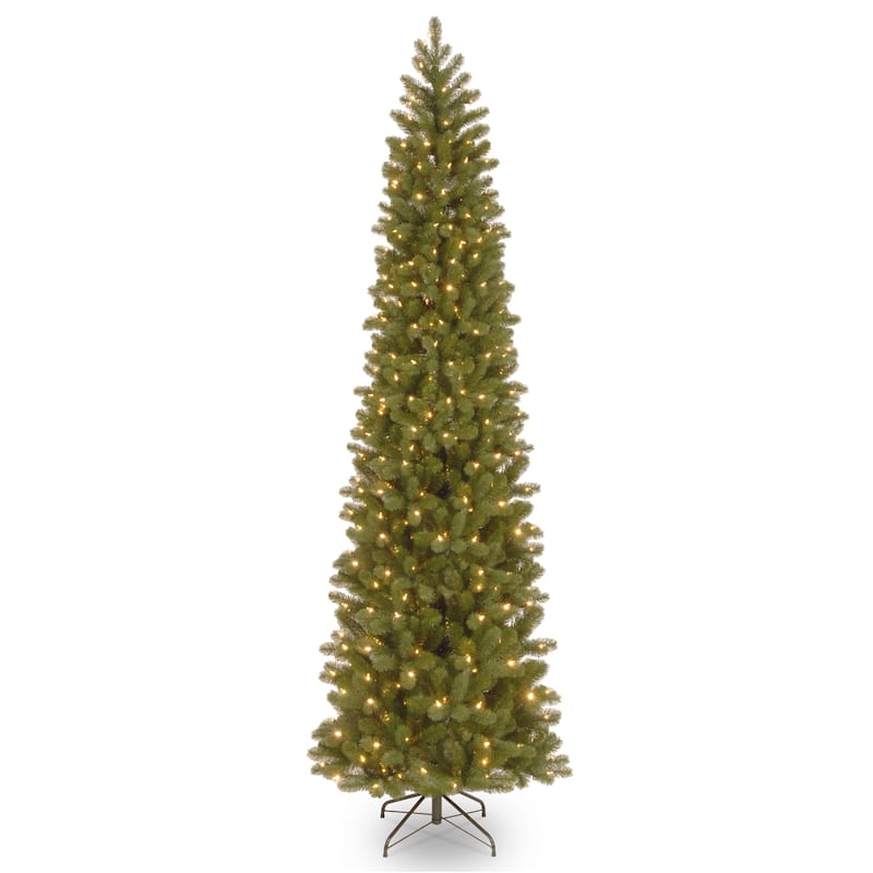 National Tree Company 9 ft. Downswept Douglas Pencil Slim Fir Tree