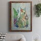 preview thumbnail 17 of 43, Fantastic Florals Squirrel-Premium Framed Canvas - Ready to Hang