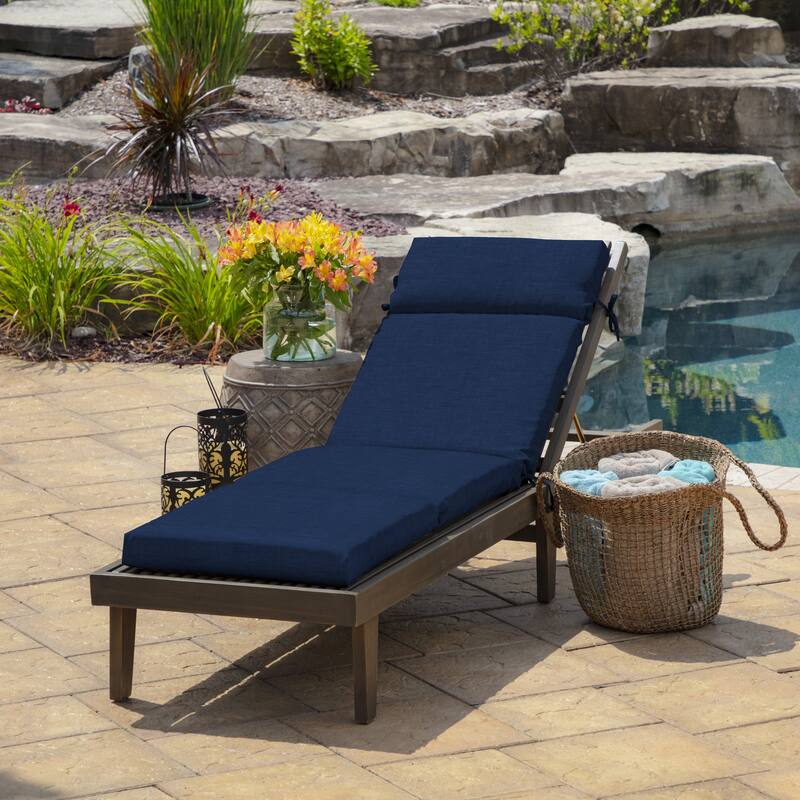 ARDEN Leala Texture Outdoor Chaise Lounge Cushion