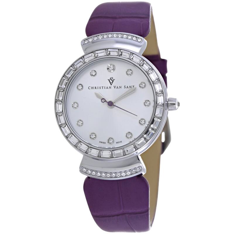 Christian Van Sant Women's Nova Silver Dial Watch - CV2942 - One Size