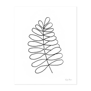Doodle Palm III Drawing Ferns Leaf Nature Palm Trees Art Print/Poster ...