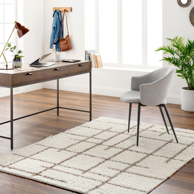 Maryland Shag Moroccan Tribal Area Rug