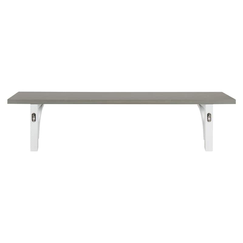 Kate and Laurel Corblynd Traditional Wood Wall Shelf